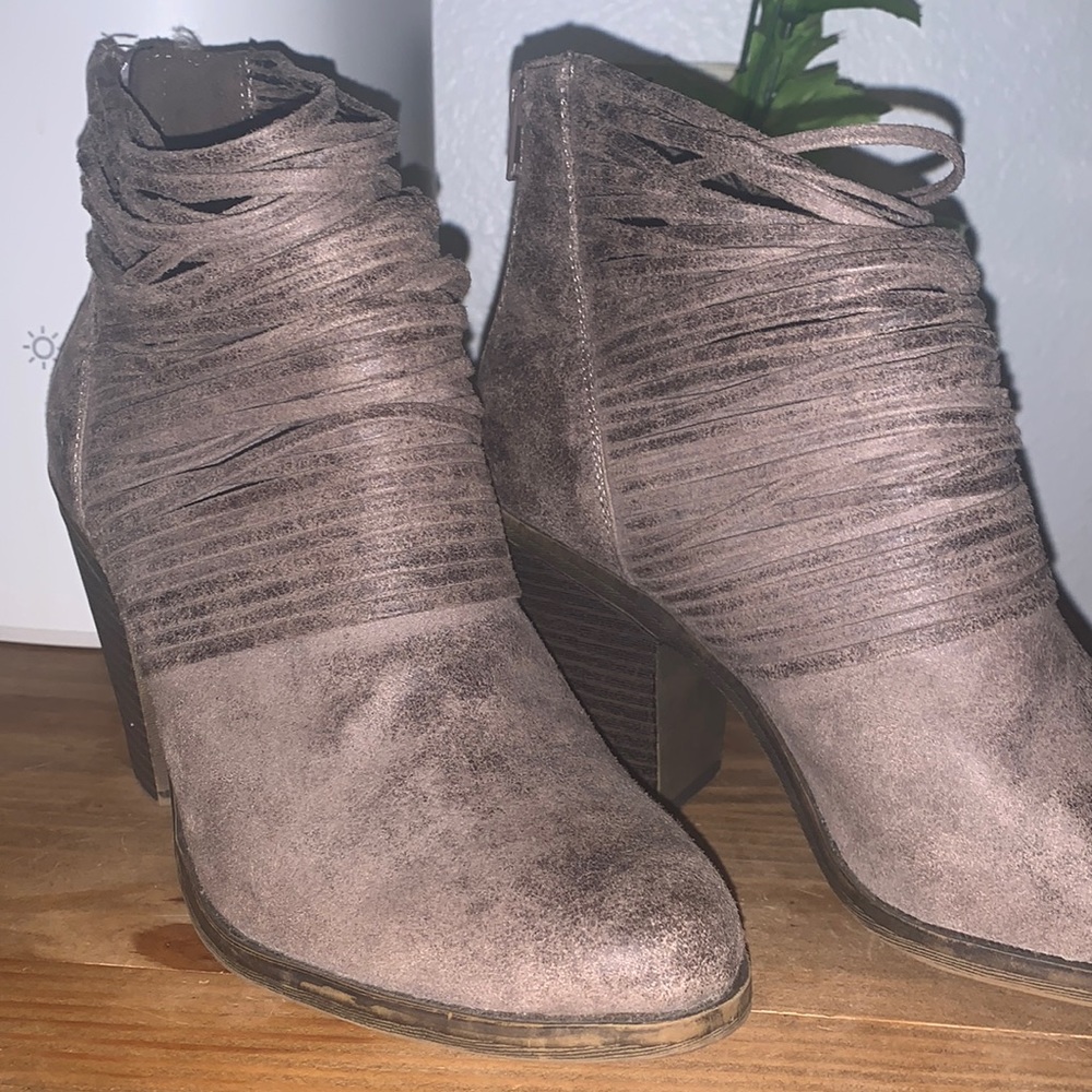 Taupe Ankle Boots